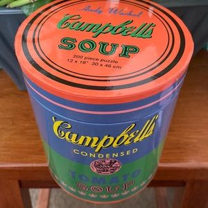 Andy Warhol Campbell’s Soup 200 piece puzzle